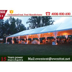 Luxury Wedding Party Tent event marquee With Hard ABS wall / Glass Wall Easy
