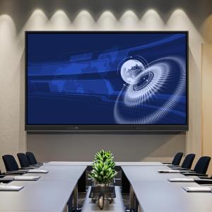 75" LED Interactive Whiteboard Infrared Touch Android Windows Dual System
