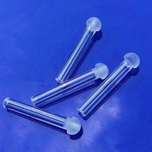 Factory custom high temperature resistant bulb quartz tube