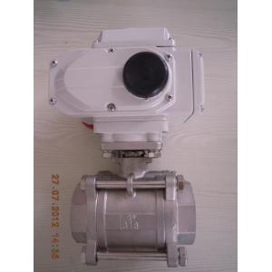 Buy cheap Electric Stainless Steel DN10 - DN100 Ball Valve for gas, steam, water and oil from wholesalers
