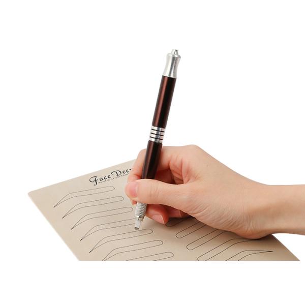 Popular Face Deep Inkless Skin Black Eyebrows For Permanent Makeup