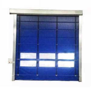 China Remote Control 800N Rapid Roller Doors Shutter Pvc High Speed For Clean Rooms Antidust on sale