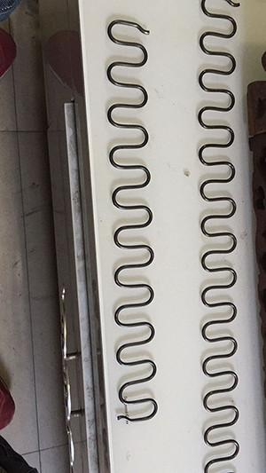 Anti Rust Metal Wire Upholstery Zig Zag Sofa Springs , Furniture Coil Springs