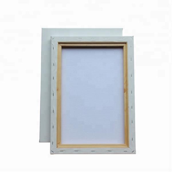 Buy 40x50cm Stretched Cotton Canvas with Pine Frame for Acrylic Painting at wholesale prices