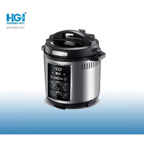2 In 1 Nonstick Electric Pressure Cooker With Fryer Commercial Cooking Appliances