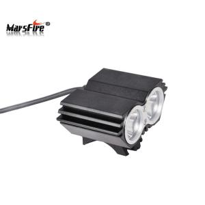 2100lm Portable LED Bicycle Headlight , 8.4V XML2 LED Bike Headlight