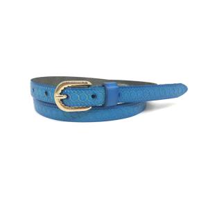 Custom Buckle 1.8cm Cow Leather Belt For Women