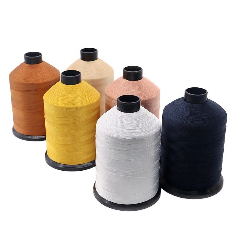 Custom Color 420d/3 Nylon 6.6 Bonded Sewing Thread with High Temperature