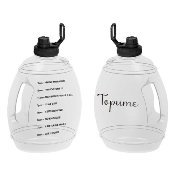 2023 Hot Selling One Gallon Water Bottle 1 Gallon Motivational Water Jug