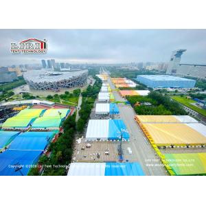 Heat Insulation 8m Cube Structure Tent For Office Registration