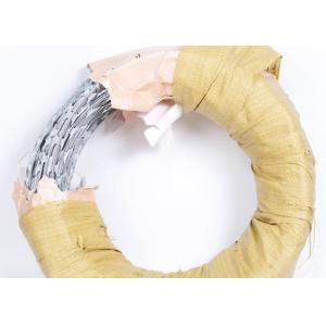 Quality Low Price Concertina Hot Dipped Galvanized Razor Barbed Wire for sale