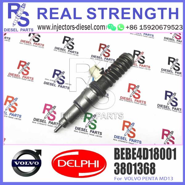 injector common rail injector 3801368 BEBE4D27001 For V-O-L-V PENTA MD13 diesel fuel injector BEBE4D18001