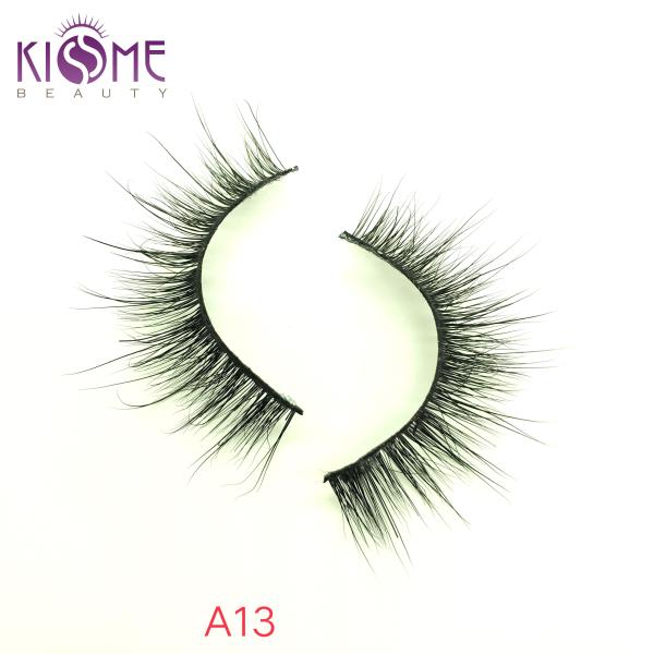 Curl Luxury Mink Lashes Natural Black Siberian Mink Fur Eyelashes For Bridal