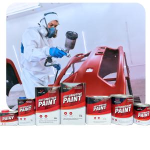 High Hardness 2K Uv Resistant Clear Coat , Body Protective Anti Rust Paint For