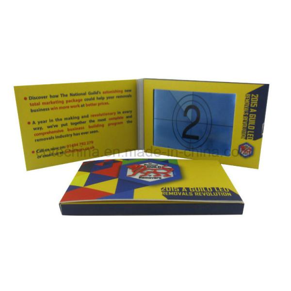 Buy 2.4" advertisement LCD Video Booklet with customized brochure buttons at wholesale prices