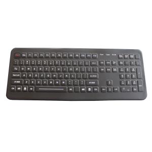 Quality Dynamic Sealed Silicone Industrial Keyboard 30mA For Ruggedized Computer for sale