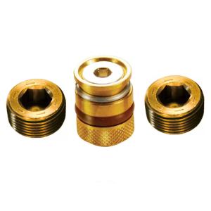 L50 L100 Precision Mold Parts Straight Brass Plug Baffles For Plastic Injection