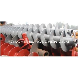 Frost And Solid Auger Drilling Difficult Soils With Hammer Rotation