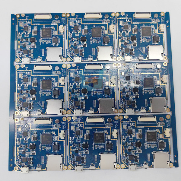 Double Sided Pcba Printed Circuit Board Blue Pcb Board Manufacturer