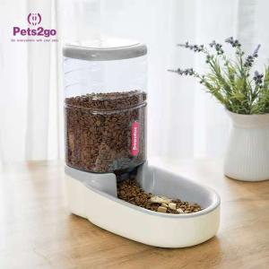 Blue Easy Carrying 2.5kg PP Pet Feeder Bowls
