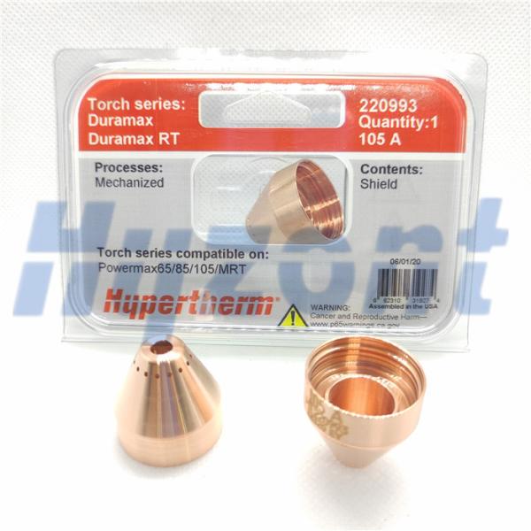 Buy Hypertherm 220993 Shield 105 A Mechanized Plasma Torch Consumables at wholesale prices