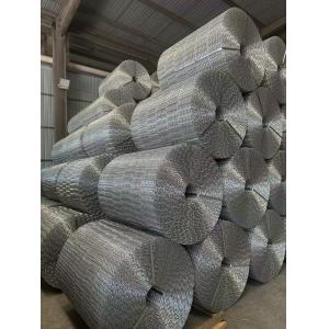 Six Lines Galvanized Pipeline Welded Mesh / Pipeline Coating Mesh