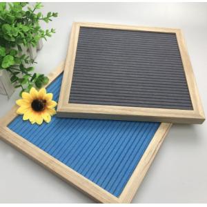 Durable 43 Colors Felt Handicraft Double Sided Letter Board 10*10