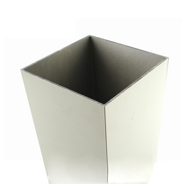 Buy Milky White Machined Aluminium Profiles ,  High Hardness Aluminium Louver Frame at wholesale prices