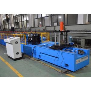 5.5KW Upright Shelf Roll Forming Machine Hydraulic Punching