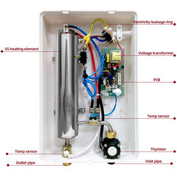 380V Instant Electric Water Heater Intelligent Tubular Water Heater OEM