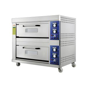 Mechanical Gas Oven For Baking With Timing Control Adjustable Temperature 20 ~