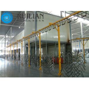 Industrial Hardware Parts Spray Painting Production Line 120KW