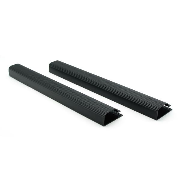 Buy Extruded PVC Cable Management Trunking Profile Plastic Customized at wholesale prices