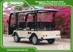 EXCAR 8 Seater Electric Sightseeing Car , 72V 7.5KW Trojan Battery Tour Bus