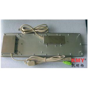 Industrial Kiosk Metal Keyboard Stainless Steel Pointing Device Trackball