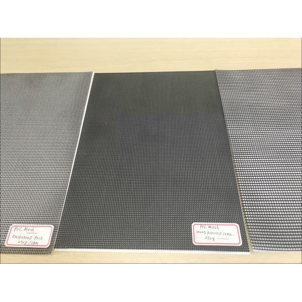 Multicolor PVC Coated , 380d X 380d 15x16 280g Plastic Coated Mesh Fencing Coated Wire Mesh Rolls