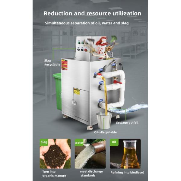 Restaurant Kitchen Food Waste Garbage Disposer Machine Commercial Garbage Disposal Food Waste Dehydrating Disposers