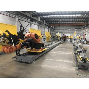 Industrial 1500mm/M2 Heavy Duty Robot Tracks One Axis Automation Guide High Rail