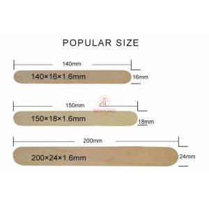 Disposable Biodegradable Cutlery 140mm Wooden Mixing Sticks