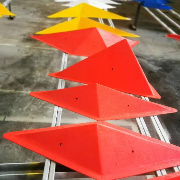 CE ROHS Rock Climbing Volumes Resort Place Climbing Wall Volumes Customized