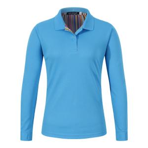 Classic Rainbow Long Sleeve Polo Shirt Custom