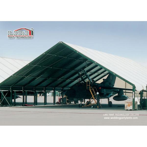Buy Special Fabric Aircraft Hangar Tent 30M Width With Glass Wall at wholesale prices
