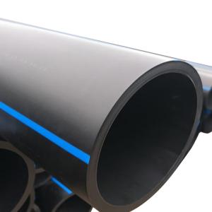 PE100 Galvanized HDPE Water Supply Pipe Customized DN20mm - 630mm