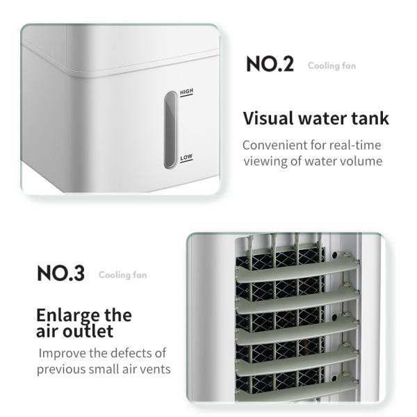 Energy- Bladeless Fan with Water Cooling and Air Conditioning Features EMC Accredited