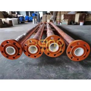 Metal Wear Resistant Ceramic Pipe Customizable In Mining Industry