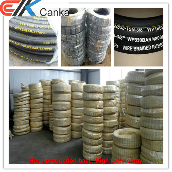 Buy Wire braid hydraulic hose SAE R1 at wholesale prices