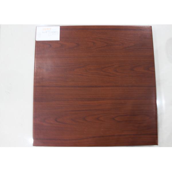 Buy Acoustical Moisture Proof Perforated Metal Ceiling / Aluminum Panel for Workshop at wholesale prices