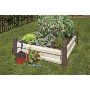 Quality 100x80x30cm Anti-Rusting Raised Metal Square Raised Garden Bed Kit for sale