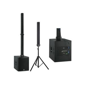 Stage Carvin Column Array Black Paint , Powered Line Array Speaker