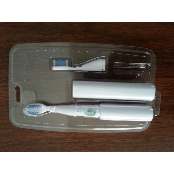 customise clear PVC PET APET plastic packaging for electronic toothbrush